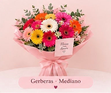 Suscripción mensual de gerberas